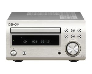 Denon RCD-M41 stereo stiprintuvas su CD grotuvu - pilkas - Garsiau.lt